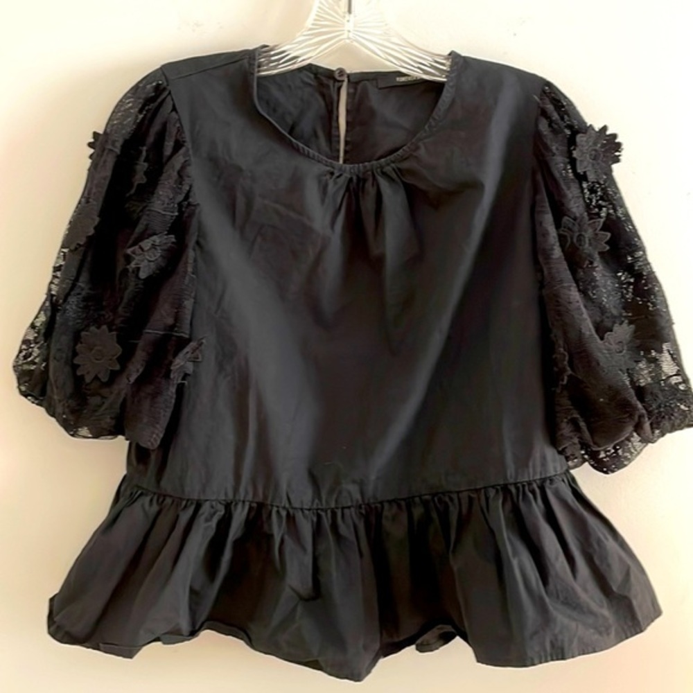 FOREVER 21 Peplum Blouse